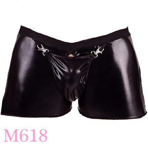 shortm618-111 شورت چرم